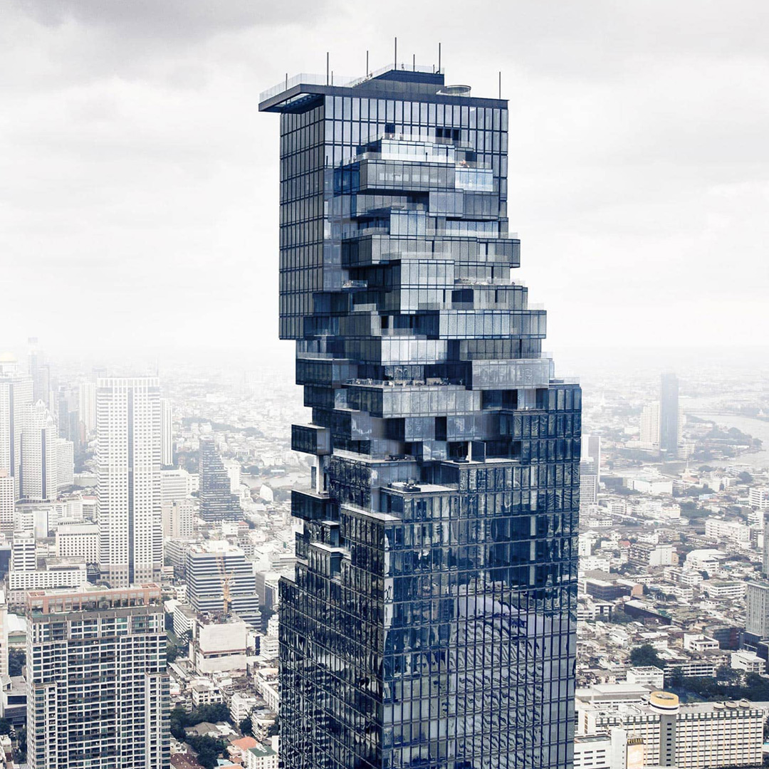 MahaNakhon by Ole Scheeren